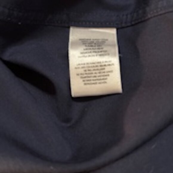 UNTUCKit Men's Navy Blue long sleeve shirt-3XL - Picture 6 of 6